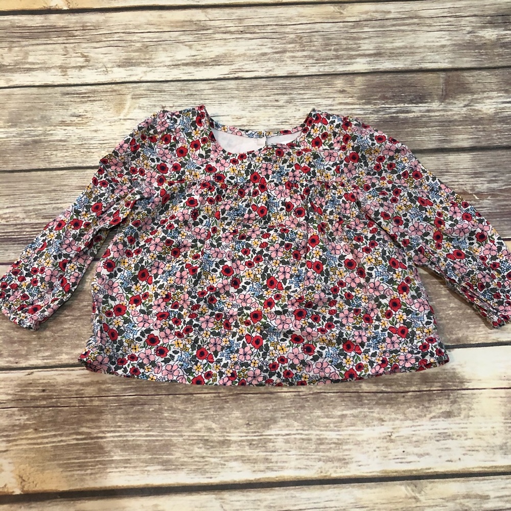 Gap floral blouse